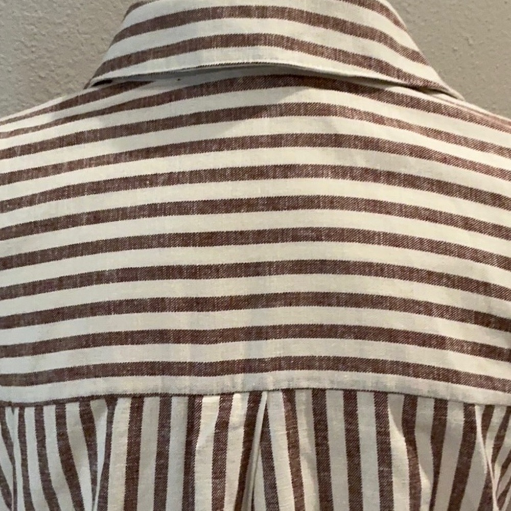 Old Navy NWT striped linen dress with pockets - Picture 5 of 5